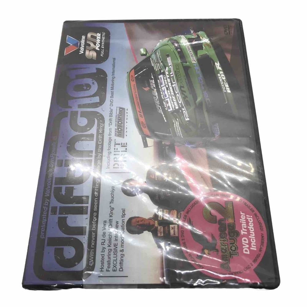 Drifting 101 DVD Rj de Vera Keiichi "Drift King" Tsuchiya Valvoline Racing #167